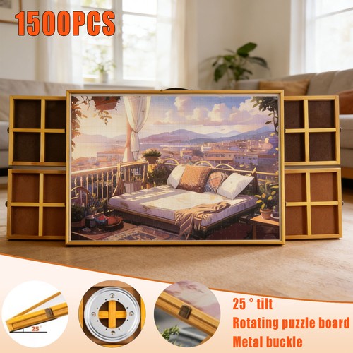 1500pcs rotating jigsaw puzzle - 1500pcs,