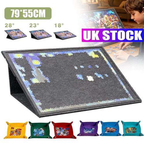 Tilting jigsaw puzzle - jigsaw, board