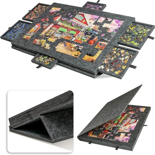 Puzzle table with drawers - puzzle, 6