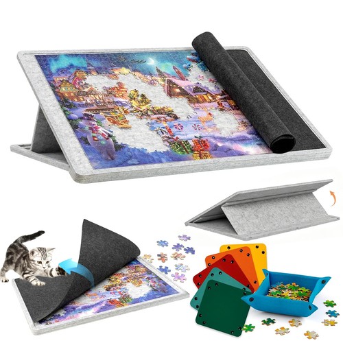 Felt puzzle mat - puzzle,