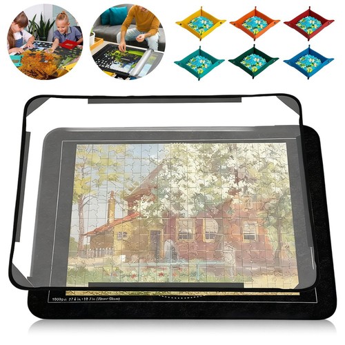 Jigsaw mat puzzle boards - jigsaw, and