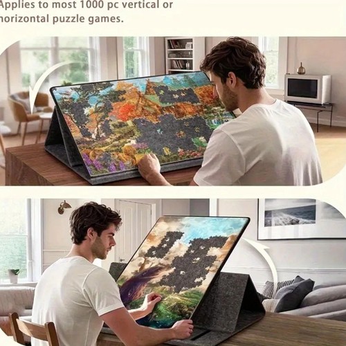 1000pcs tilting puzzle - 1000pcs, board