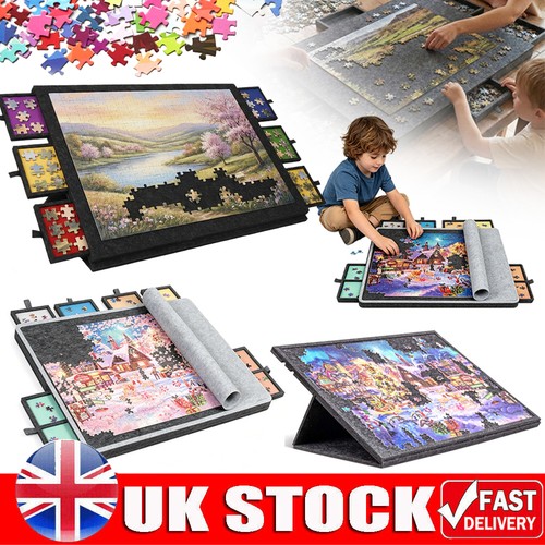 1000pcs tilting puzzle - tilting, board