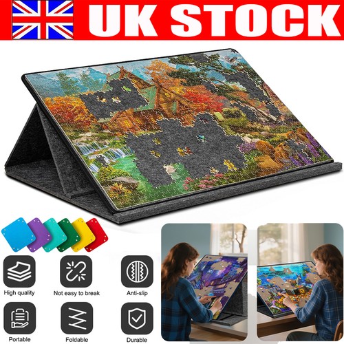 Tilting puzzle board - 2-in-1,