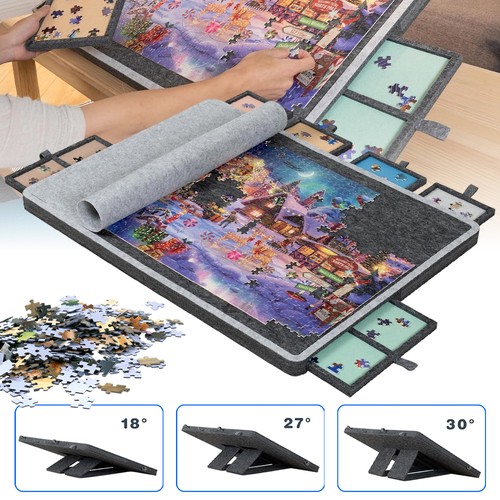 Puzzle board - puzzle, storage