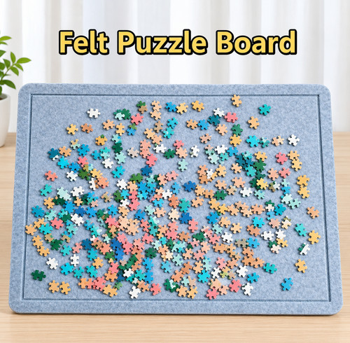 Felt puzzle board non slip - board, non-slip