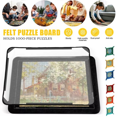 1000 pieces jigsaw - pieces, mat