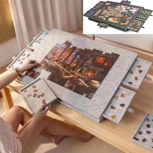 1000pcs foldable puzzle - 1000pcs, board