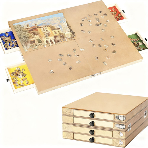 1000 piece wooden jigsaw - 1000,
