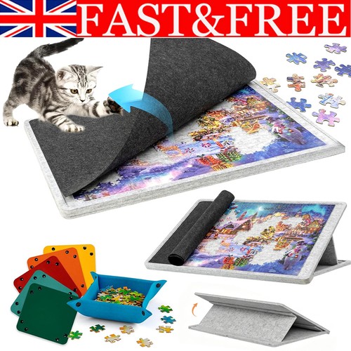 Tilting jigsaw puzzle - puzzle, board