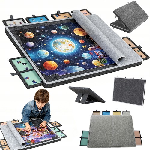 1000pcs tilting puzzle - tilting, board
