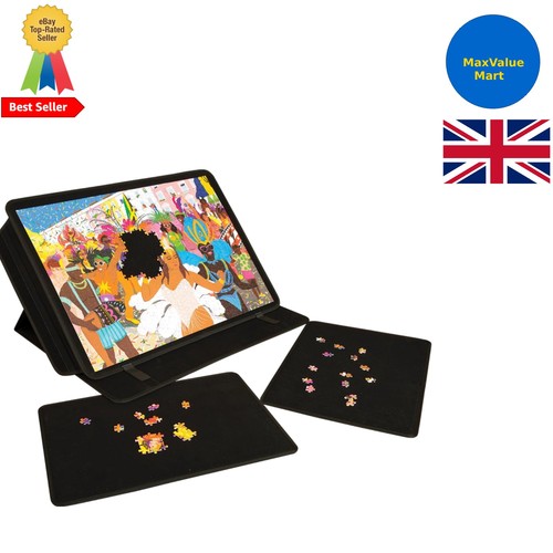 Folding jigsaw puzzle board - puzzle,